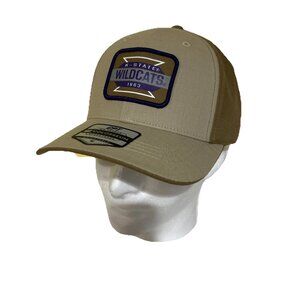 NEW Arizona Wildcats Tan Embroidered Colosseum Snapback Trucker Cap Hat Adult